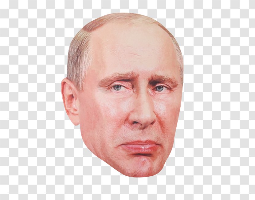 Cheek Chin Mouth Jaw Forehead - Vladimir Putin Transparent PNG
