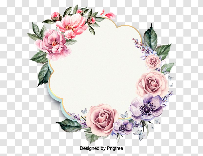 Royalty-free Stock Illustration Drawing Photograph - Floristry - Floral Wreath Transparent PNG