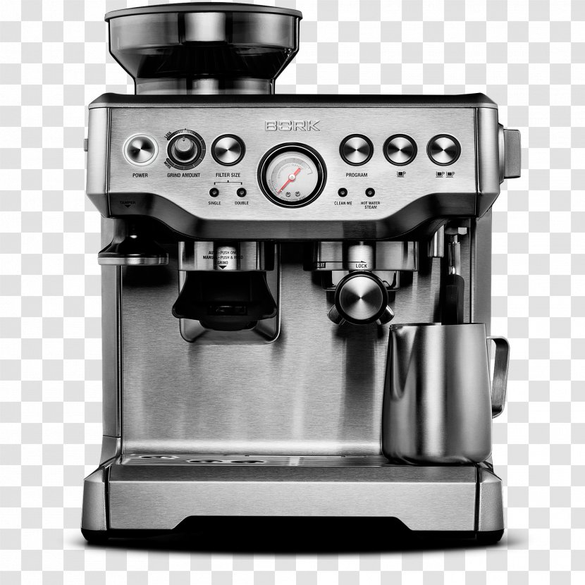 Espresso Coffeemaker Cappuccino Кавова машина - Machines - Coffee Transparent PNG