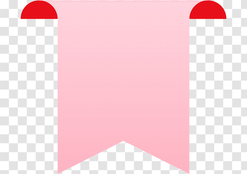 Pink Red Line Material Property Paper Transparent PNG