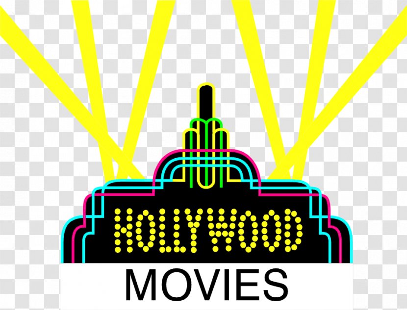 Hollywood Sign Film Clip Art - Diagram - Lights Cliparts Transparent PNG