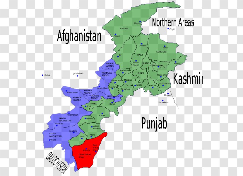 Malakand District Khyber Districts Of Pakhtunkhwa Dera Ismail Khan Mansehra - Pakistan - Map Transparent PNG