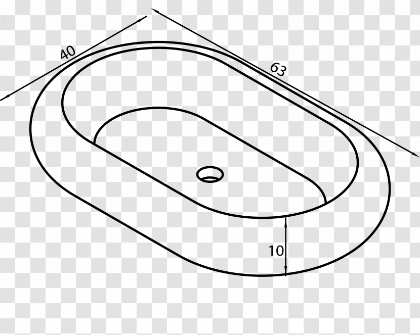 Drawing Point Angle - Oval - Design Transparent PNG