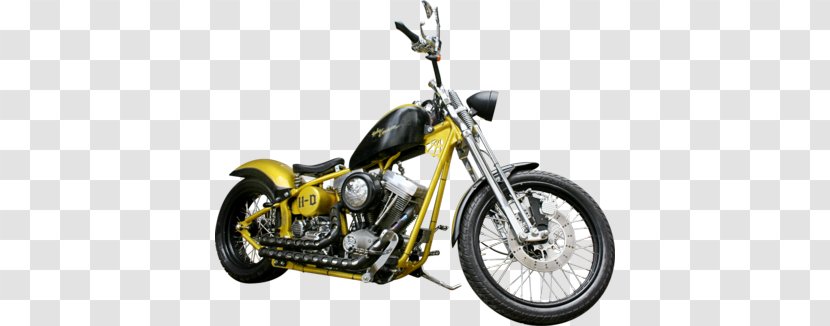 Chopper Motorcycle Transparent PNG