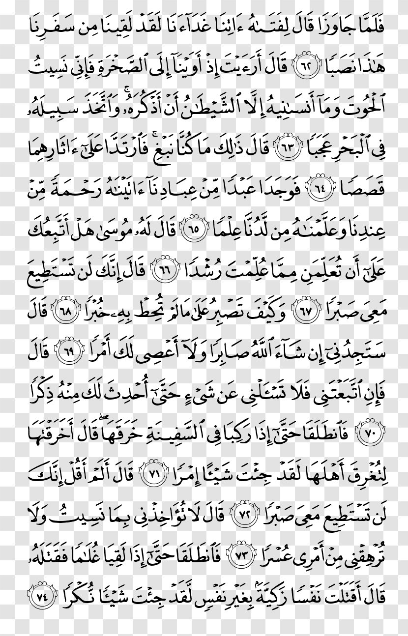 Quran Surah Al-Kahf Al-Baqara Al-Anfal - Paper - Kareem Transparent PNG