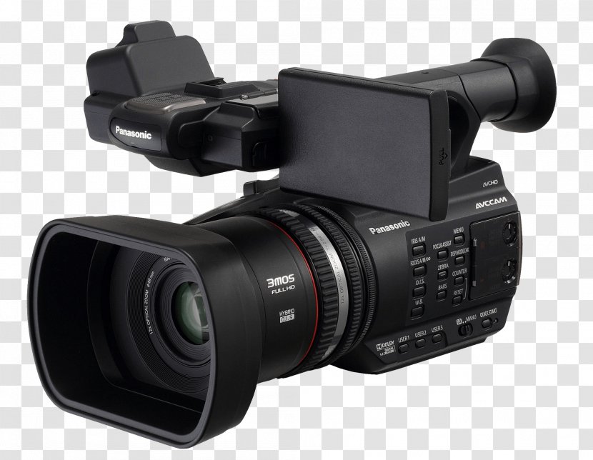 Professional Video Camera Panasonic - Image Transparent PNG
