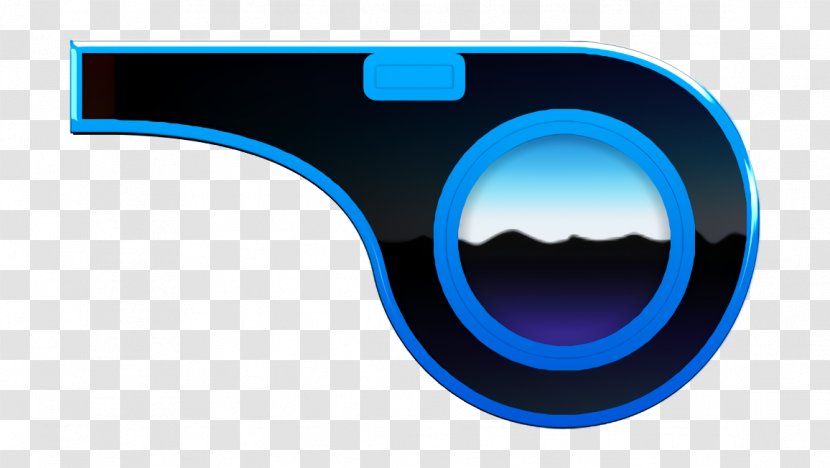 Police Cartoon - Goggles - Electric Blue Eyewear Transparent PNG
