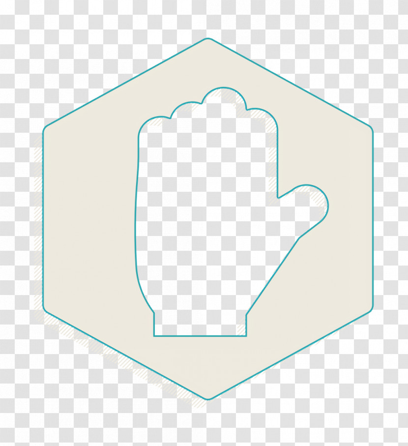 Hand Icon Road Icon Stop Icon Transparent PNG