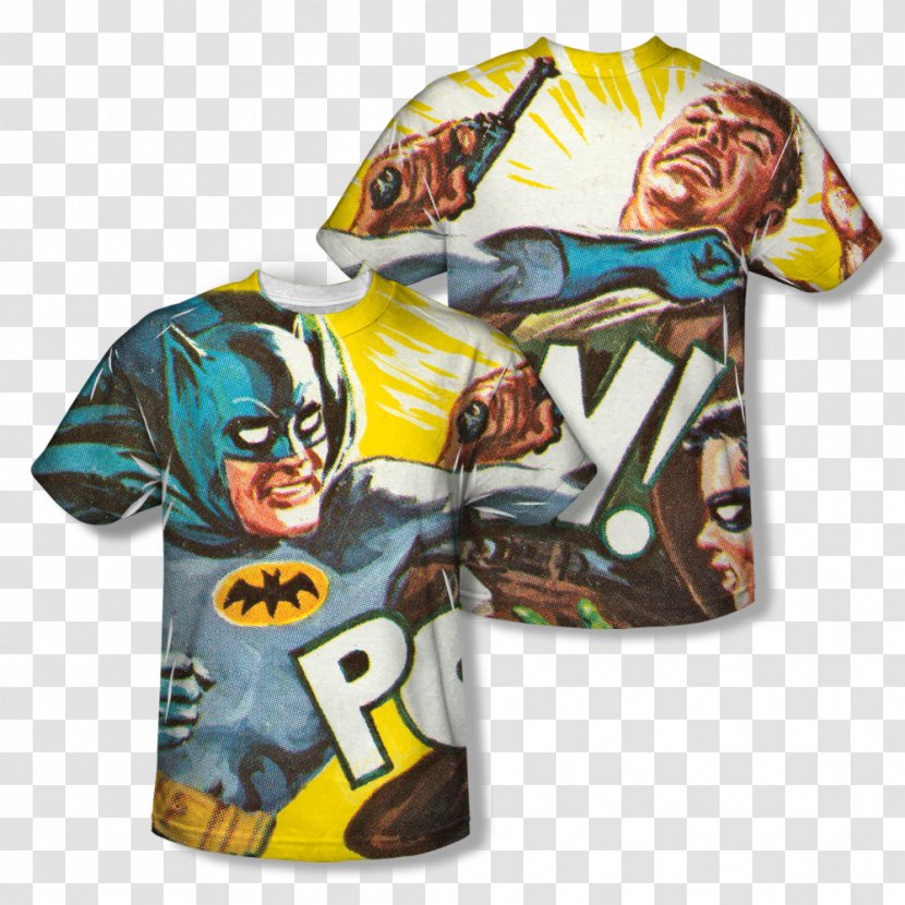 Batman T-shirt Character DC Comics - Hand-painted Cover Design Sailboat Transparent PNG