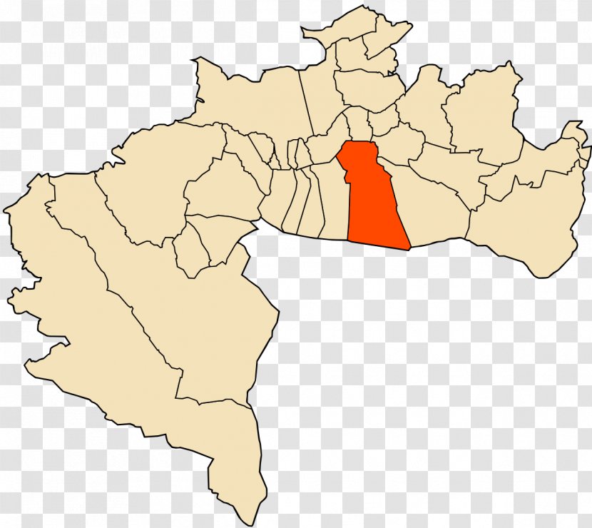 Biskra Sidi Okba Tolga El Kantara Ouled Djellal - Wikipedia - Map Transparent PNG