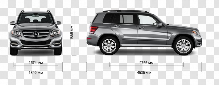 Mercedes-Benz GLK-Class Compact Sport Utility Vehicle Car - Wheel Transparent PNG