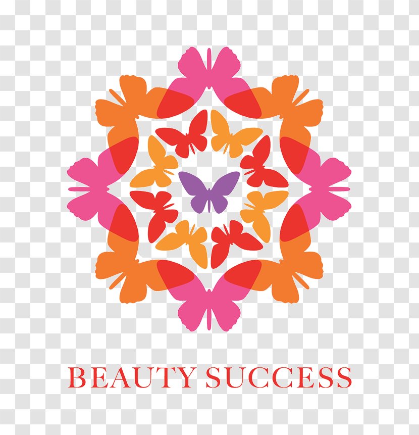 Beauty Success Cosmetics Parfumerie Perfume - Floral Design - And Fashion Logo Transparent PNG