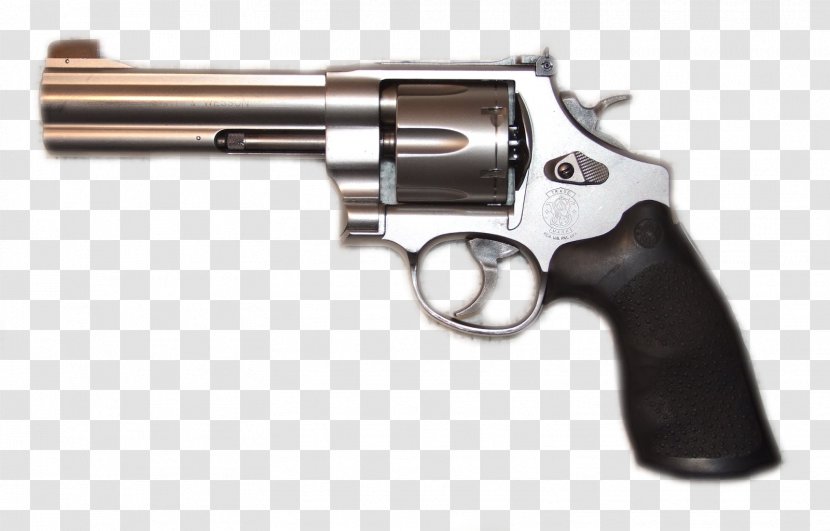 Revolver Firearm Handgun Pistol .44 Magnum - Smith Wesson Model 29 - Gun Transparent PNG