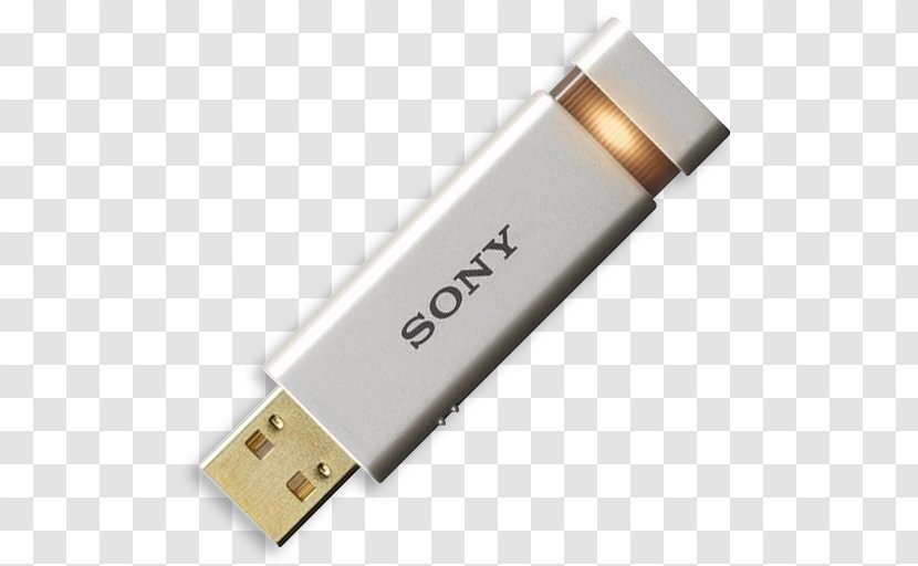 USB Flash Drive 3.0 Sony - Usb Onthego - White SONY's Transparent PNG