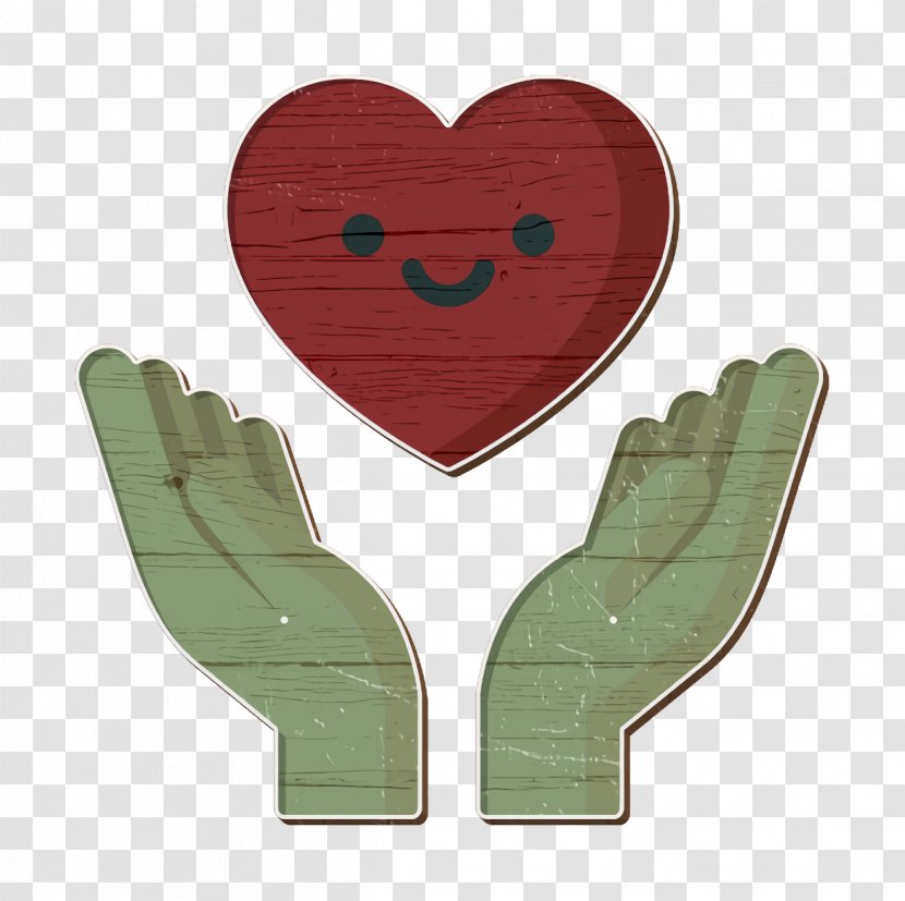 Give Icon Happiness Heart - Safety Glove - Personal Protective Equipment Transparent PNG