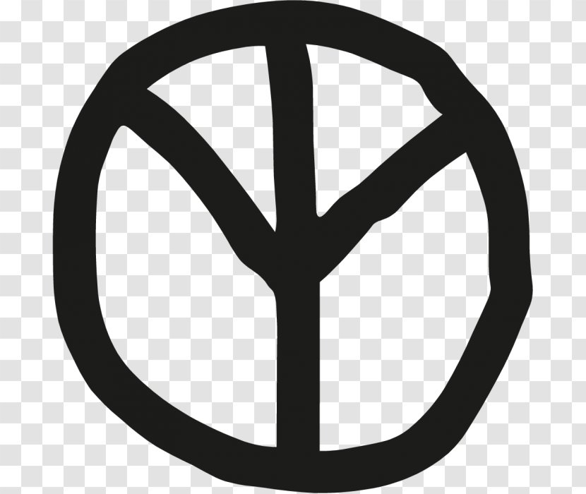 Peace Symbols Sticker Love - Logo - Symbol Transparent PNG