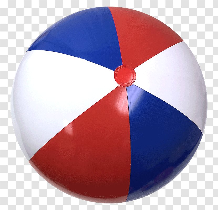Beach Ball Red American Football - Inflatable Transparent PNG