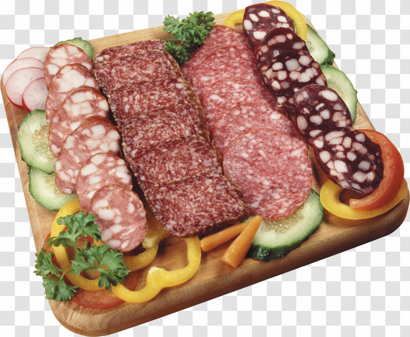 Salami Mettwurst Sausage Liverwurst Rookworst Transparent PNG
