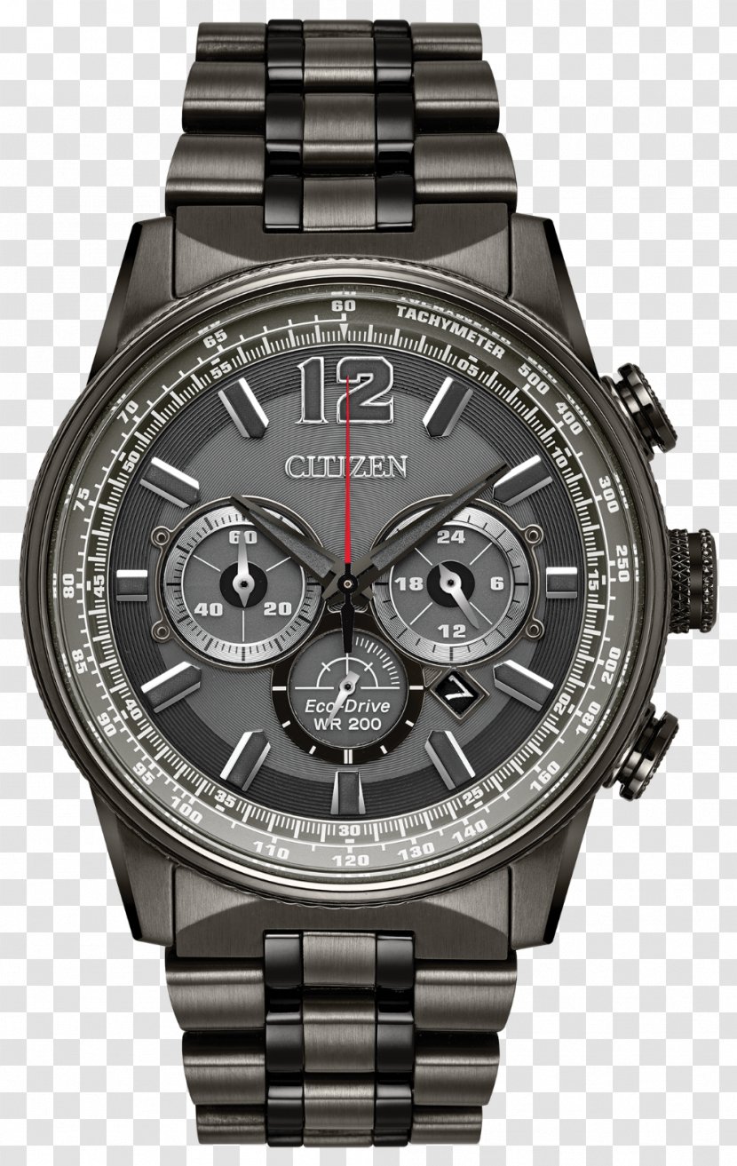 CITIZEN Men's Eco-Drive Nighthawk Chronograph Watch Citizen Holdings - Brand Transparent PNG