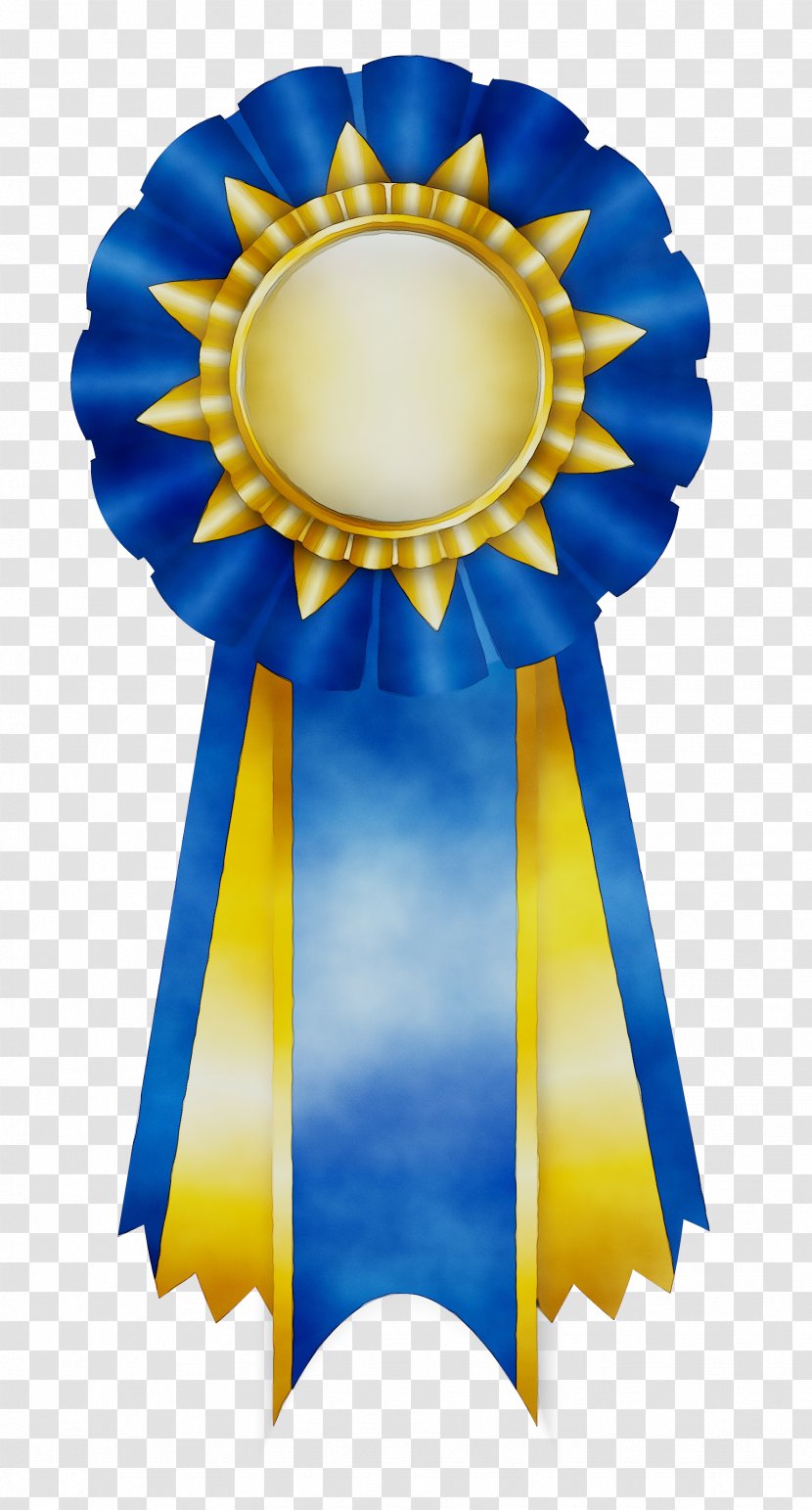 Rosette Blue Ribbon Clip Art - Service - Trophy Transparent PNG