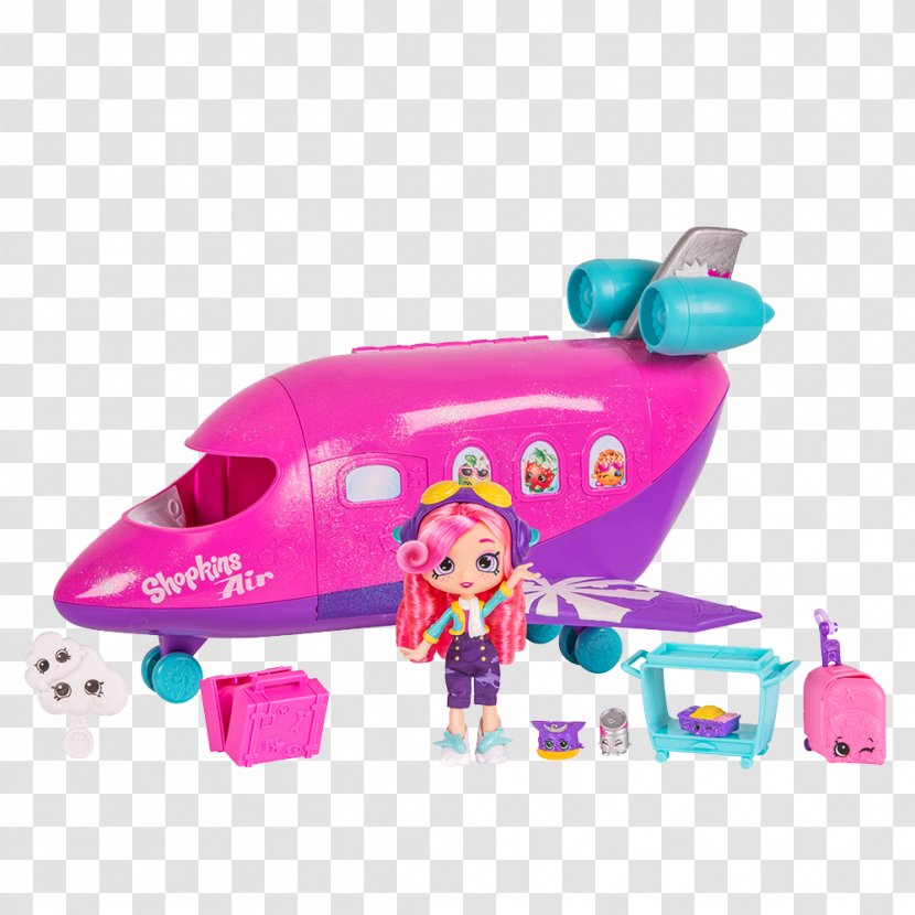 Amazon.com Airplane Shopkins Toy Jet.com - Smyths Transparent PNG