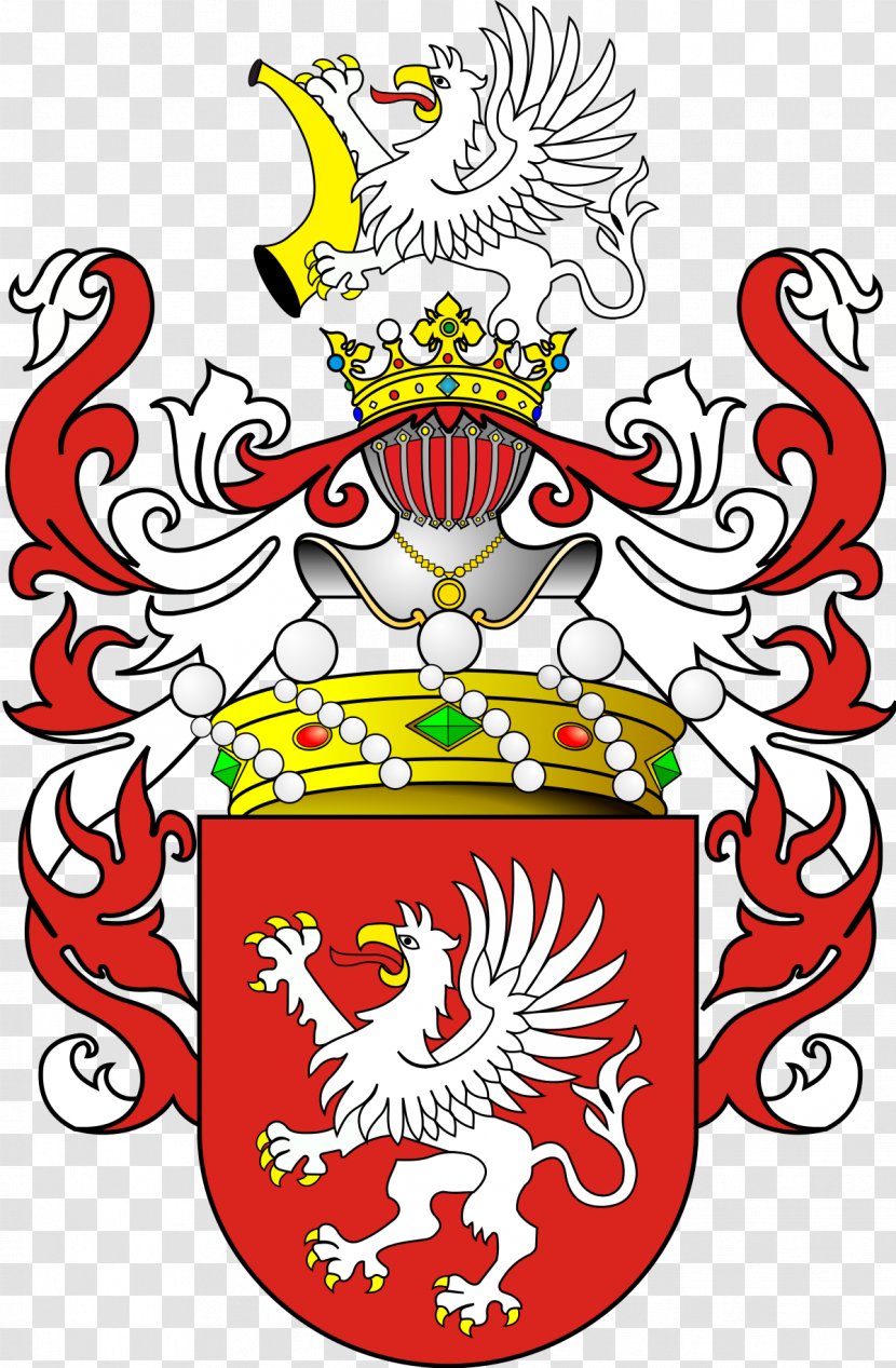 Poland Jastrzębiec Coat Of Arms Herb Szlachecki Ossorya - Korczak - Crest Transparent PNG