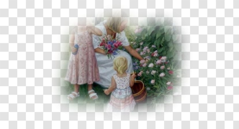 Painting Child Mother Art Painter - Figurine Transparent PNG