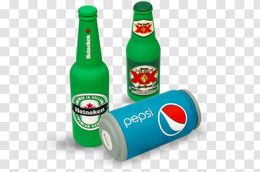 Baterie Externă Rechargeable Battery USB Promotional Merchandise Beer Bottle - Logo Transparent PNG