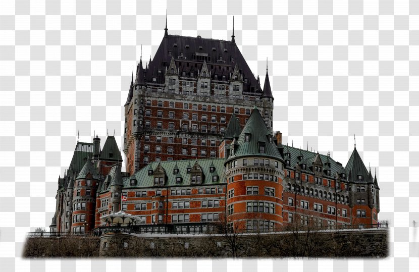 Chxe2teau Frontenac Quebec City Facade Castle Architecture - European Transparent PNG