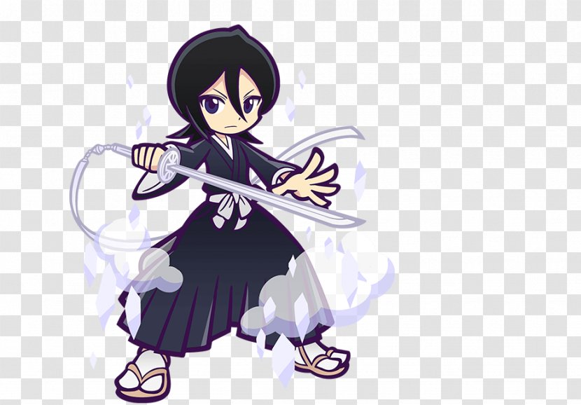 Ichigo Kurosaki Rukia Kuchiki Puyopuyo!! Quest Tōshirō Hitsugaya Renji Abarai - Silhouette - Bleach Kon Transparent PNG