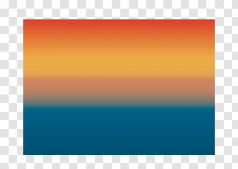 Gradient Euclidean Vector Sunset - Glow Transparent PNG