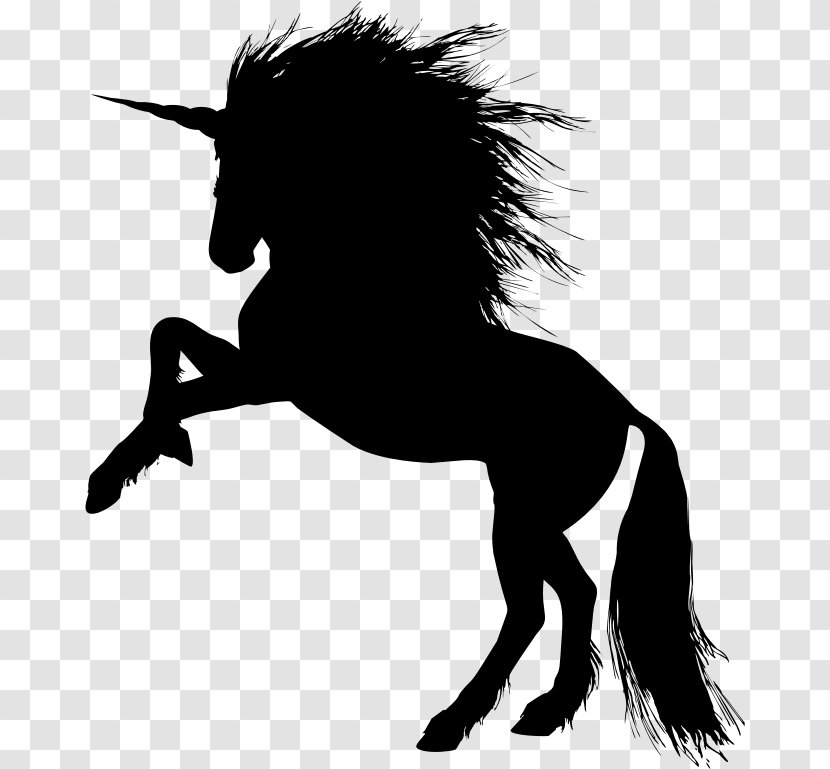 American Paint Horse Stallion Mustang Clip Art - Unicorn Horn Transparent PNG