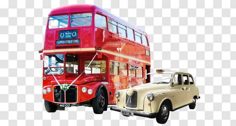 Double-decker Bus AEC Routemaster The Original Tour Service - Taxi Transparent PNG