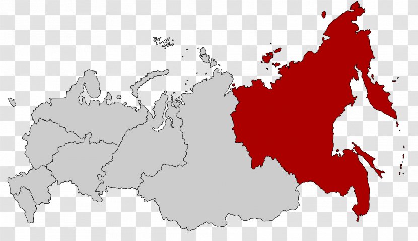 Far Eastern Federal District Europe Image Map World - Russia Transparent PNG