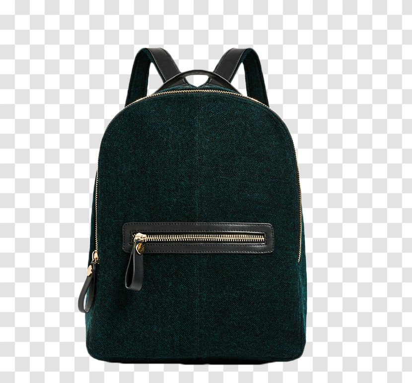 Backpack Handbag Zara Zipper Sock - Lapel Pin Transparent PNG