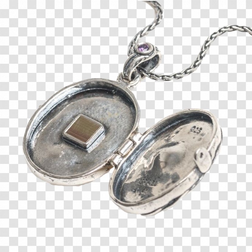 Locket Bible Sterling Silver - Lucky Charm Transparent PNG