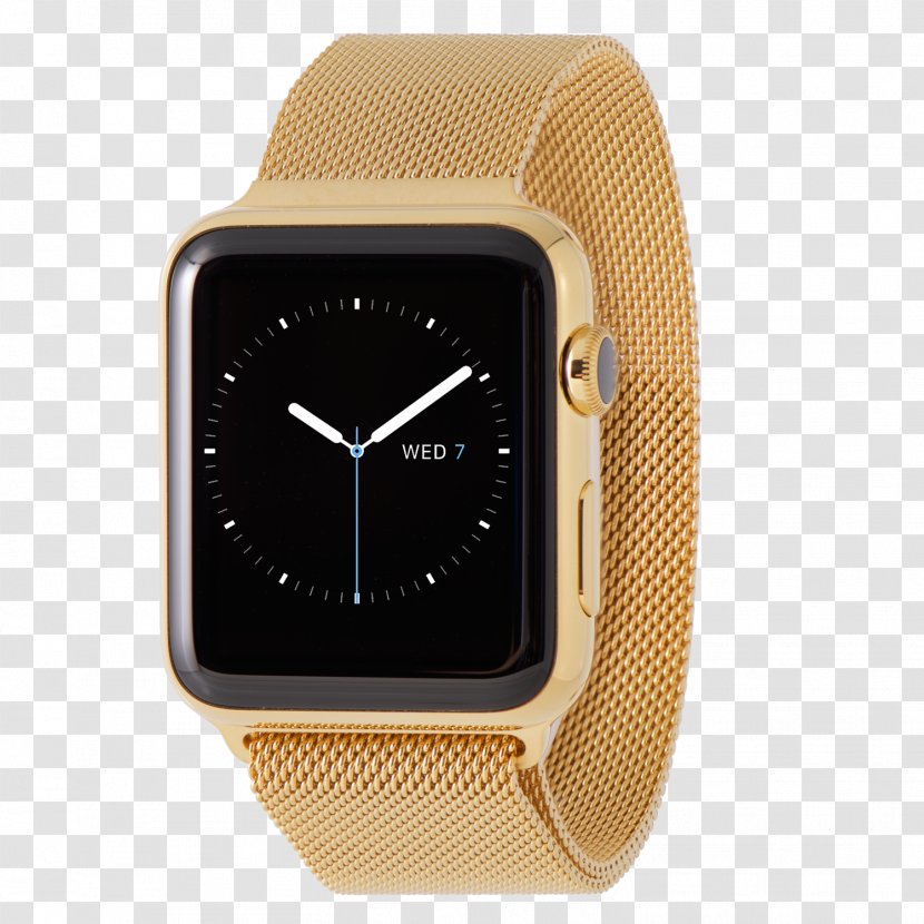 Apple Watch Series 3 2 Gold Plating - Jewellery - Gold-plated Transparent PNG