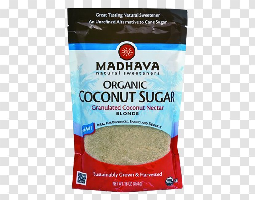 Organic Food Flavor Coconut Sugar - Substitute Transparent PNG