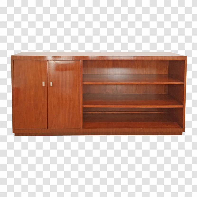 Shelf Furniture Buffets & Sideboards Drawer Wood Stain - Walnut Transparent PNG