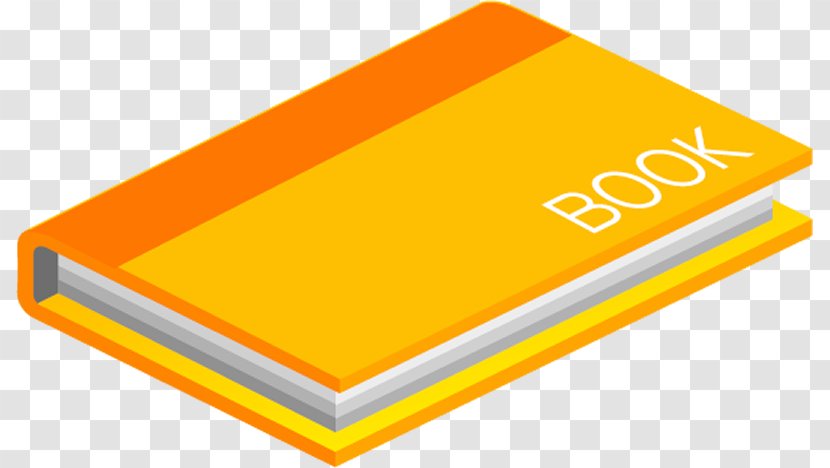 Book, Cartoon Book. - Brand - Orange Transparent PNG