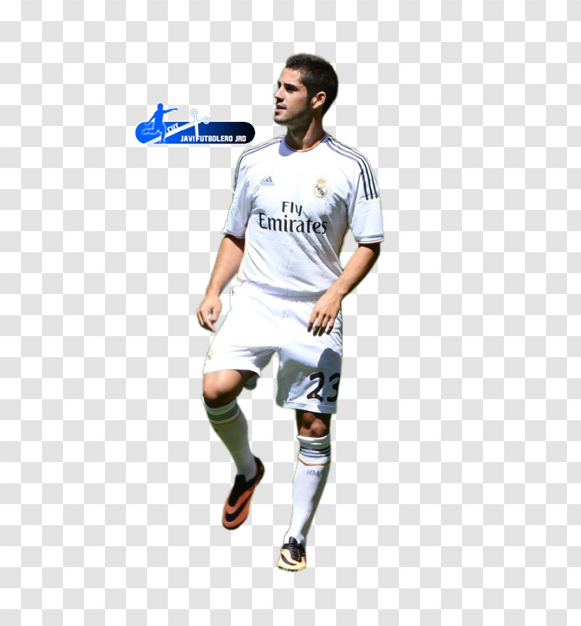 Real Madrid C.F. La Liga Football Player Spain - Sleeve - Isco Transparent PNG
