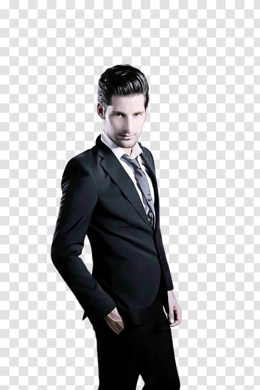 Suit Formal Wear Clothing Tuxedo Standing - Blazer - Whitecollar Worker Outerwear Transparent PNG