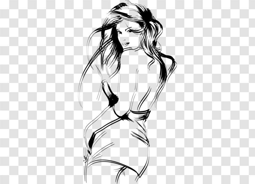 Drawing Sketch - Watercolor - Silhouette Transparent PNG