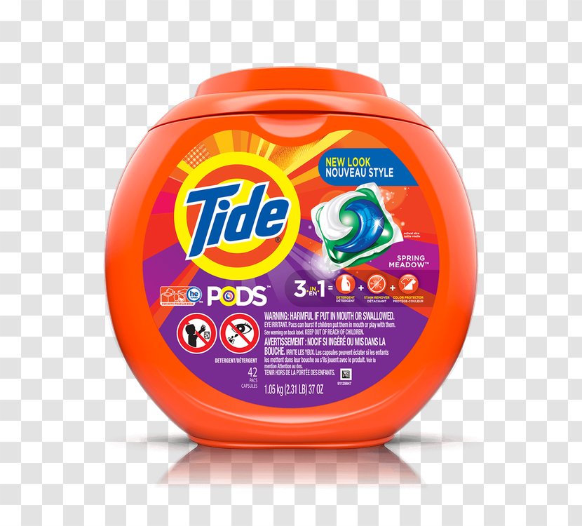 Tide Laundry Detergent Pod Stain - Bleach Transparent PNG