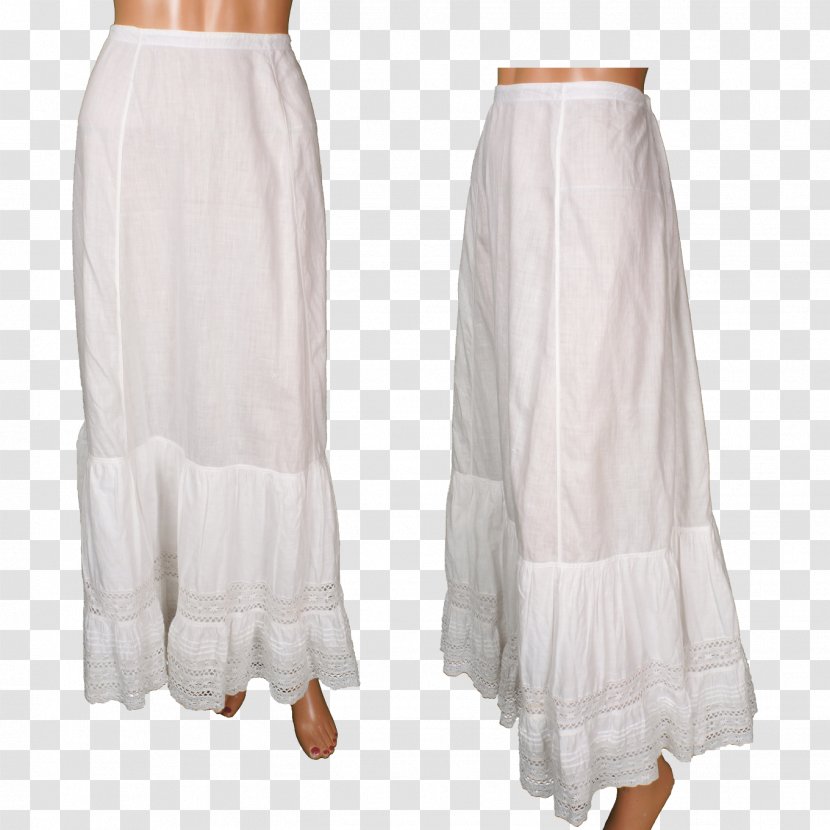Slip Skirt Petticoat Dress Ruffle - Watercolor - Sewn Up Transparent PNG