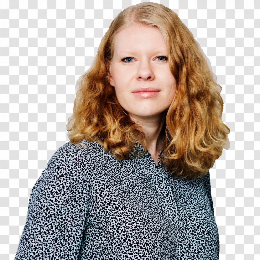 Blond Editor In Chief Brown Hair Director Of Publication Long - Silhouette - Jonna Berggren Transparent PNG