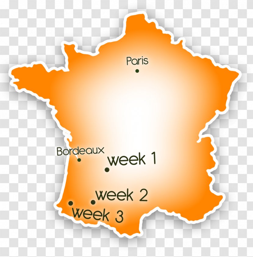 2018 Paris–Nice Team Sky Election Map - Orange - Paris Transparent PNG