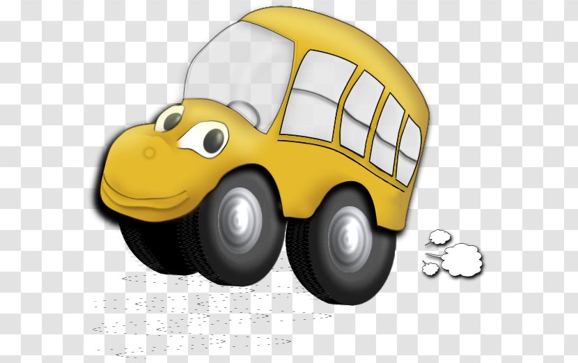 Bus Motor Vehicle Cartoon Animated Film Transparent PNG