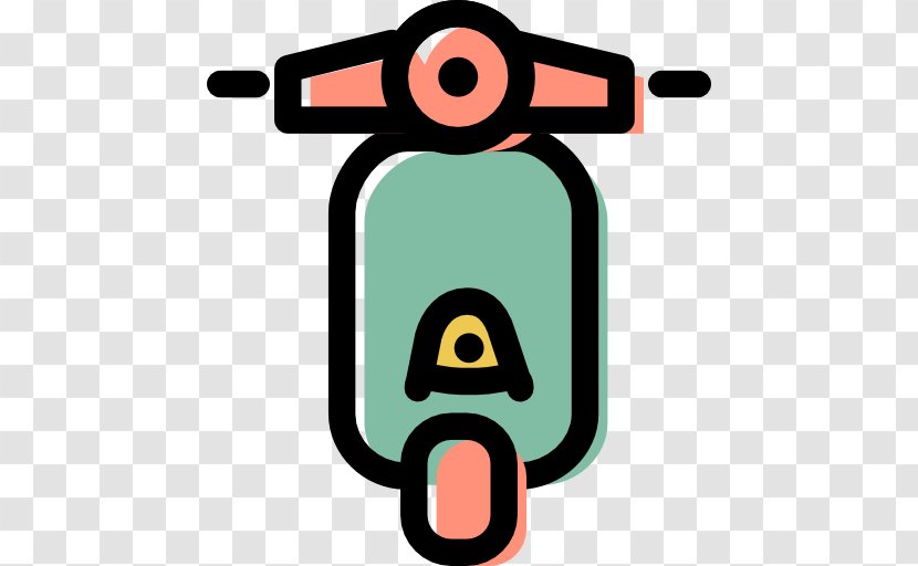 Scooter Motorcycle Helmets Vespa Car - Area Transparent PNG