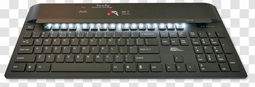 Computer Keyboard Numeric Keypads Space Bar Laptop Hardware - Light - Rfid Transparent PNG